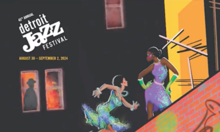 The Detroit Jazz Festival, Gretchen C. Valade Jazz Center and this year’s poster artist Jess Fendo